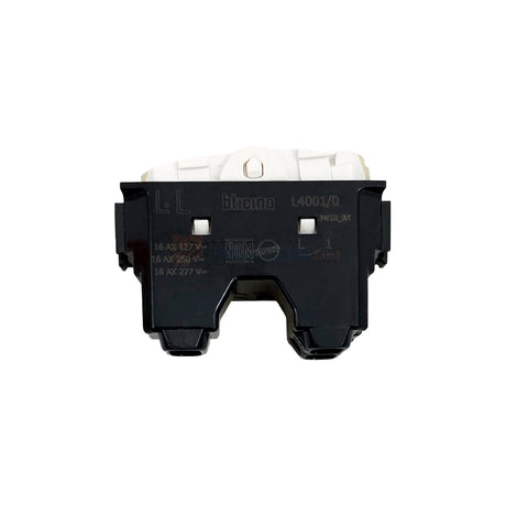 KIT DE 7 INTERRUPTORES SENCILLOS SIN CUBRETECLA 1 MODULO 16 AMPERES 127-277 VOLTS