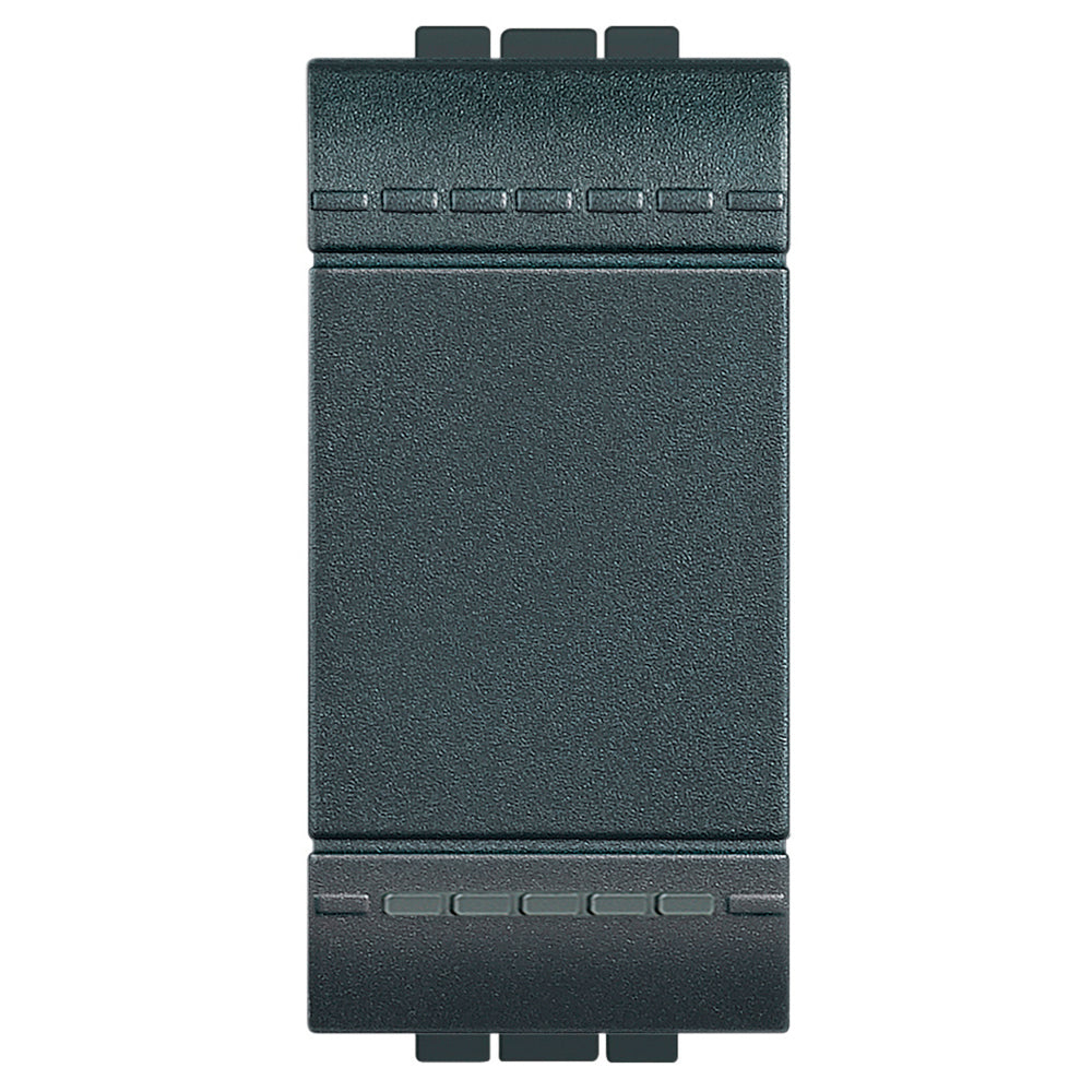 KIT DE 4 PIEZAS CUATRO VIAS 1 MODULO 16AX 127-277 VOLTS COLOR NEGRO LIVING Y LIGHT