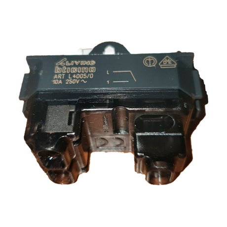 KIT DE 9 PULSADORES SIN CUBRETECLA 1 MODULO 10 AX 127-277 VOLTS COLOR BLANCO LINEA LIVING Y LIGHT COLOR BLANCO