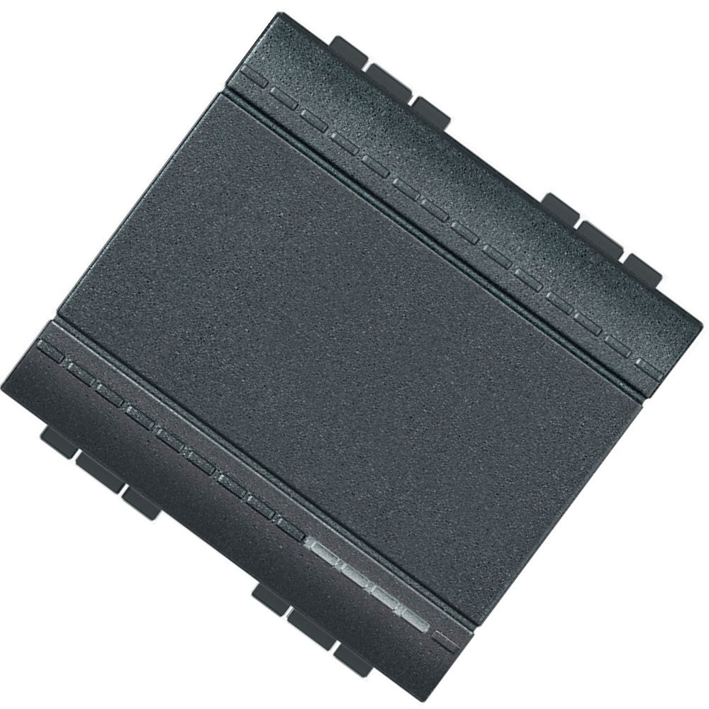 KIT DE 12 CUBRETECLA 2 MODULOS COLOR NEGRO LINEA LIVING Y LIGHT LEGRAND