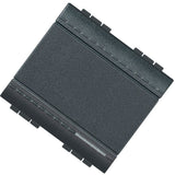 KIT DE 12 CUBRETECLA 2 MODULOS COLOR NEGRO LINEA LIVING Y LIGHT LEGRAND
