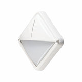 KIT DE 2 LUMINARIOS LED PARA SOBREPONER CEILING 125 PRISMA 4W 100-240 VOLTS LUZ BLANCO CALIDO COLOR BLANCO ELECTROMAG