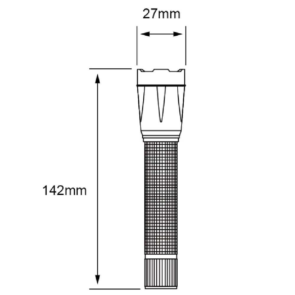 KIT DE 5 PIEZAS DE LINTERNA LED TECNOLITE REVATI I PORTATIL 3W LUZ DE DIA ATENUABLE BATERIAS INCLUIDAS