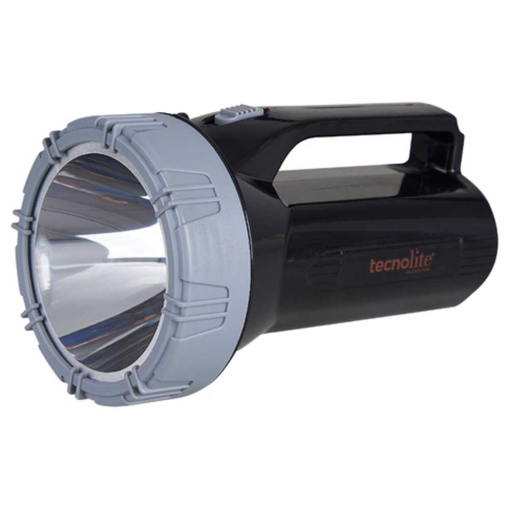 KIT DE 4 PIEZAS DE LINTERNA LED TECNOLITE ZAKAR RECARGABLE PORTATIL 3W LUZ DE DIA INCLUYE CABLE DE CARGA