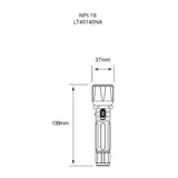 KIT DE 11 PIEZAS DE LINTERNA LED TECNOLITE HANDEN I RECARGABLE PORTATIL 1W LUZ DE DIA INCLUYE CABLE DE CARGA
