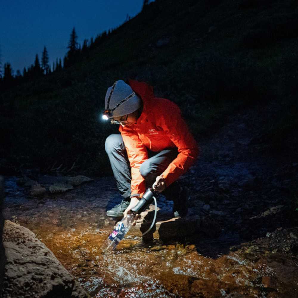 KIT DE 7 PIEZAS DE LINTERNA LED TECNOLITE TESTA TIPO MINERO 1W LUZ DE DIA ATENUABLE BATERIAS INCLUIDAS