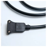 KIT DE 3 CABLES CON CLAVIJA COLOR NEGRO PARA MANGUERA LED 5050 TECNOLITE