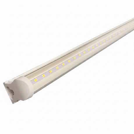 KIT DE 5 TUBOS DE LED INTEGRADO TIPO T8 18 W 85-265 VOLT LUZ DE DIA COLOR TRANSPARENTE TECNOLED