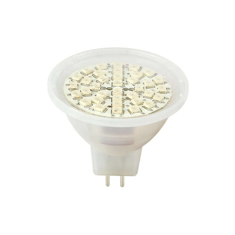 KIT DE 10 PIEZAS DE FOCO LED TECNOLITE TIPO MR16 2.3W LUZ AMARILLA BASE GX5.3