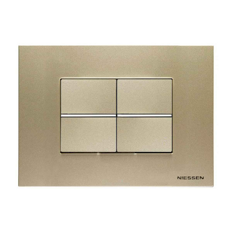 KIT DE 4 APAGADORES ESCALERA LINEA ZENIT 1.5 MODULOS COLOR CAVA ESTEVEZ