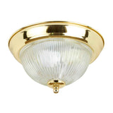 KIT DE 3 PIEZAS DE LÁMPARA DE INTERIOR TECNOLITE LENO III PARA SOBREPONER BASE E27 LATONADO