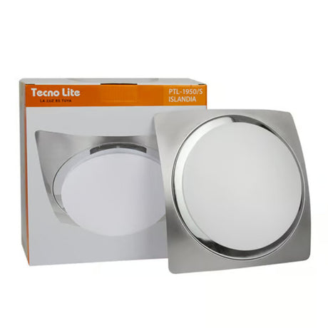 KIT DE 2 PIEZAS DE LÁMPARA DE INTERIOR ISLANDIA TECNOLITE PARA SOBREPONER BASE E27