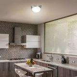 KIT DE 2 PIEZAS DE LÁMPARA DE INTERIOR ISLANDIA TECNOLITE PARA SOBREPONER BASE E27