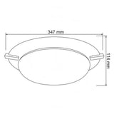 KIT DE 2 PIEZAS DE LAMPARA DE INTERIOR LAZIO TECNOLITE PARA SOBREPONER BASE E27