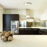 KIT DE 2 PIEZAS DE LAMPARA DE INTERIOR LED IBIZA TECNOLITE SOBREPONER EMPOTRABLE BOTE INTEGRAL 9W LUZ SUAVE CALIDA