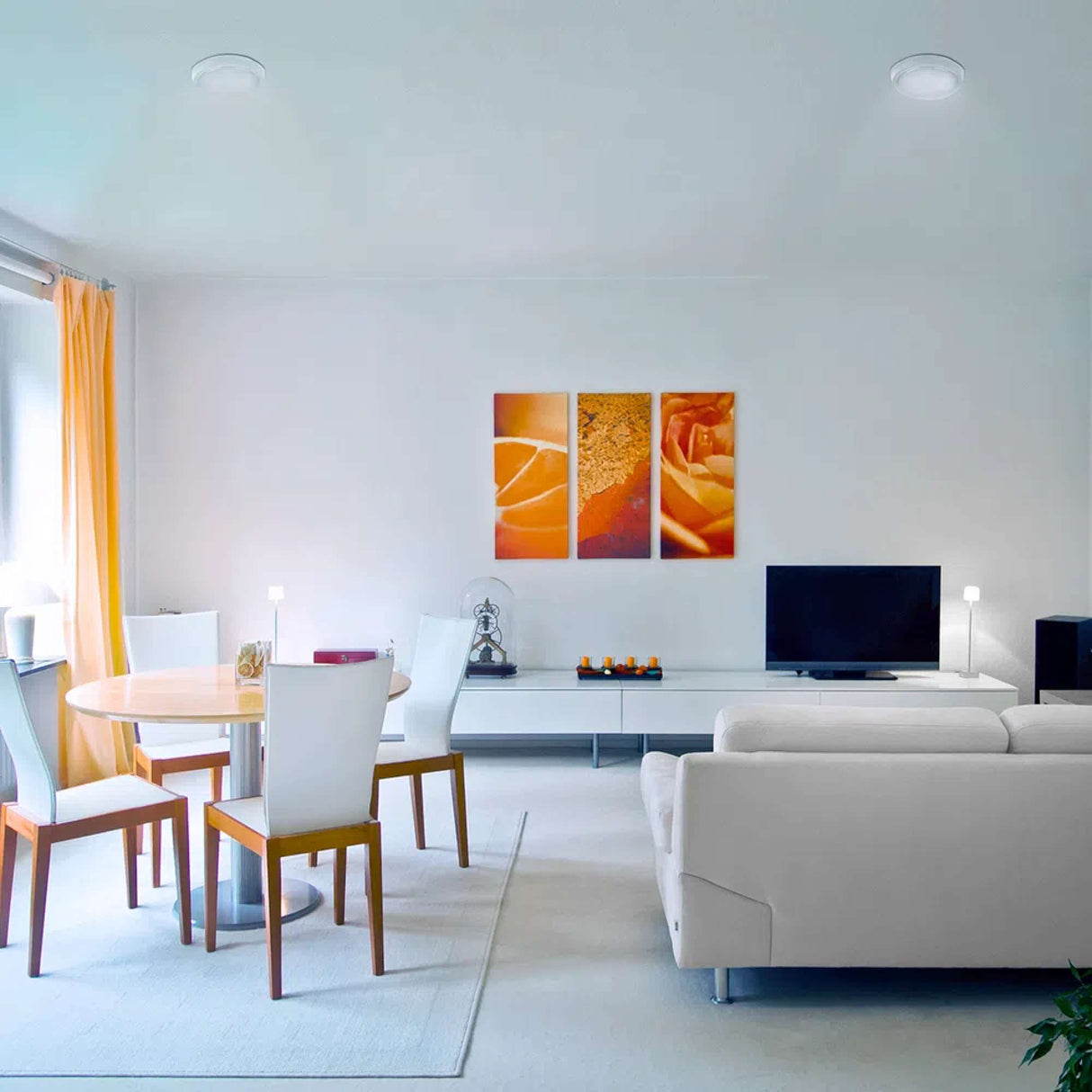 KIT DE 2 PIEZAS DE LÁMPARA DE INTERIOR LED TECNOLITE PADANG I PARA SOBREPONER 15W LUZ DE DÍA