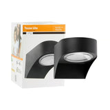 KIT DE 2 PIEZAS DE LAMPARA DE EXTERIOR LED VALETA TECNOLITE PARA SOBREPONER 3W LUZ BLANCA NEUTRA IP44 BASE GX53