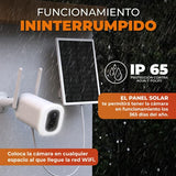 KIT DE 3 PIEZAS DE PANEL SOLAR 3W 5.3 V CC USB 3M BCO/NGO