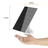 KIT DE 3 PIEZAS DE PANEL SOLAR 3W 5.3 V CC USB 3M BCO/NGO