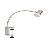 KIT DE 2 PIEZAS DE LAMPARA DE ESCRITORIO TECNOLITE CON ABRAZADERA 6W LUZ SUAVE CALIDA FLEXIBLE FOCO GU10 INCLUIDO