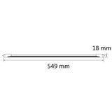 KIT DE 7 PIEZAS DE TUBO LED TECNOLITE ATENUABLE 10W LUZ BLANCA NEUTRA BASE G5