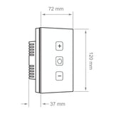 KIT DE 2 PIEZAS DE DIMMER 1C WIFI C/NEUTRO COLOR BLANCO