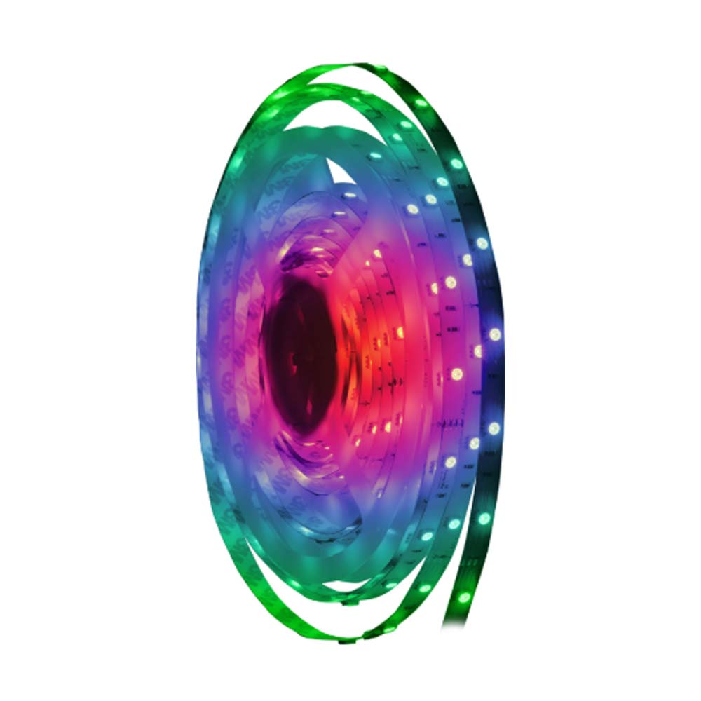 KIT DE 2 TIRAS FLEXIBLES DE LED 5050 12V RGB DE 5M TECNOLITE