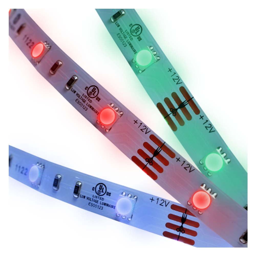 KIT DE 2 TIRAS FLEXIBLES DE LED 5050 12V RGB DE 5M TECNOLITE