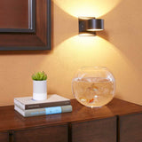 KIT DE 2 PIEZAS DE LAMPARA DE INTERIOR LED CANCRI TECNOLITE PARA SOBREPONER 5.5W LUZ SUAVE CALIDA