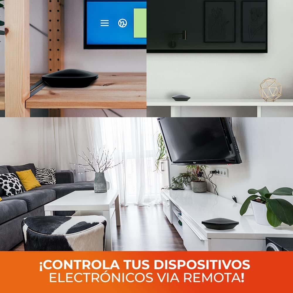 KIT DE 3 PIEZAS DE TECNOLITE CONNECT MANDO INFRARROJO INTELIGENTE UNIVERSAL WIFI