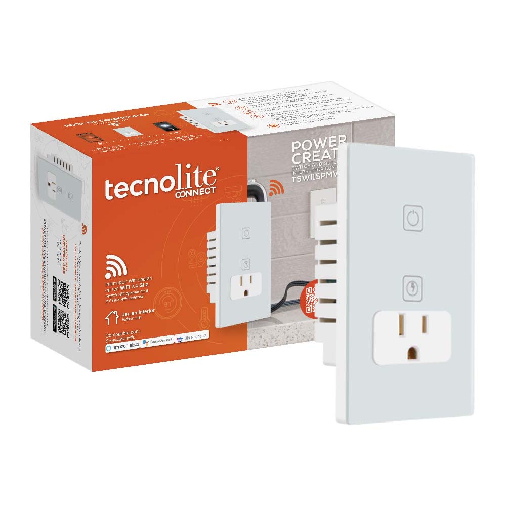 KIT DE 2 PIEZAS DE SWITCH SMART 1C + SMART PLUG 16A BCO