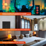 KIT DE 2 PIEZAS DE SWITCH SMART 1C + SMART PLUG 16A BCO