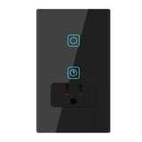 KIT DE 2 PIEZAS DE SWITCH SMART 1C + SMART PLUG 16A NEGRO