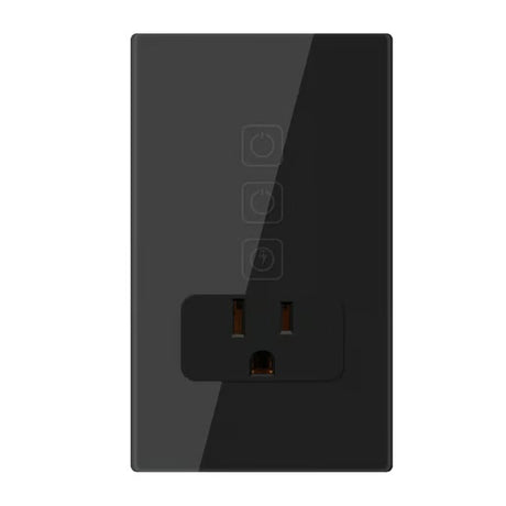 KIT DE 2 PIEZAS DE SWITCH SMART 2C + SMART PLUG 16A NEGRO