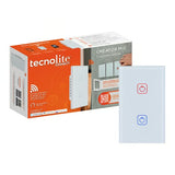 KIT DE 2 PIEZAS DE INTERRUPTOR 2C WIFI C/NEUTRO COLOR BCO