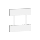 CUBRETECLA TOMACORRIENTE DUPLEX 3 MOD. BLANCO LIVING NOW