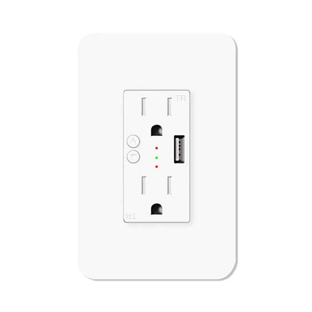 KIT DE 3 PIEZAS DE ENCHUFE WIFI 2 SALIDAS .5W 100-240VCA