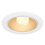 KIT DE 4 LAMPARAS DE INTERIOR EMPOTRABLES MODELO NARBONA BASE E-27 COLOR BLANCO TECNOLITE