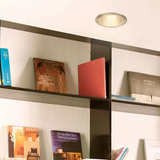 KIT DE 3 LAMPARAS DE INTERIOR EMPOTRABLE MODELO NARBONA BASE E-27 COLOR SATINADO TECNOLITE