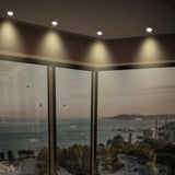 KIT DE 29 PIEZAS DE LAMPARA DE INTERIOR EMPOTRABLE ALEZIO TECNOLITE POTENCIA MAXIMA 50W BASE GX5.3 COMPACTO FOCO MR16 NO INCLUIDO BLANCO