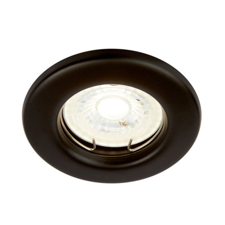 KIT DE 30 PIEZAS DE LAMPARA DE INTERIOR EMPOTRABLE ALEZIO TECNOLITE POTENCIA MAXIMA 50W BASE GX5.3 COMPACTO FOCO MR16 NO INCLUIDO NEGRO