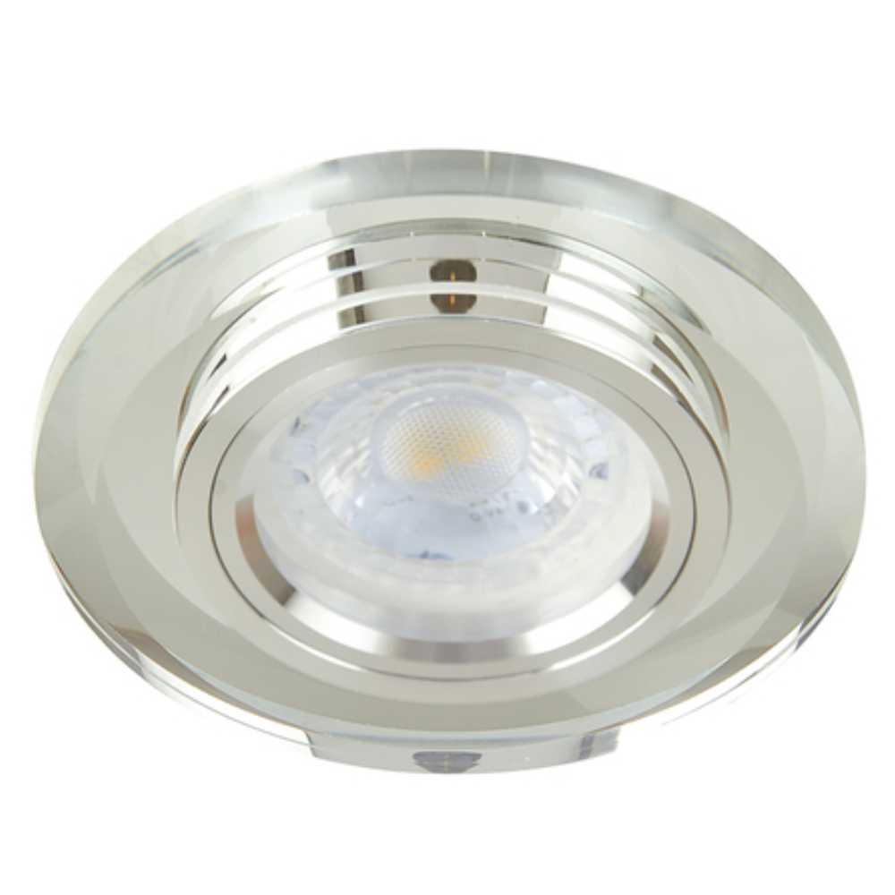 KIT DE 6 PIEZAS DE LAMPARA DE INTERIOR EMPOTRABLE ENIF TECNOLITE POTENCIA MAXIMA 50W BASE GX5.3 FOCO MR16 NO INCLUIDO