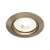 KIT DE 14 PIEZAS DE LAMPARA DE INTERIOR EMPOTRABLE ANDORA TECNOLITE POTENCIA MAXIMA 50W BASE GX5.3 FOCO MR16 NO INCLUIDO SATINADO