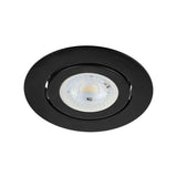 KIT DE 7 PIEZAS DE LAMPARA DE INTERIOR EMPOTRABLE APRICA TECNOLITE POTENCIA MAXIMA 50W BASE GX5.3 FOCO MR16 NO INCLUIDO NEGRO