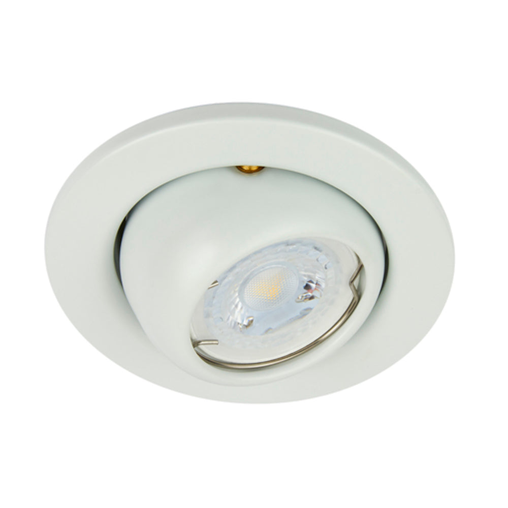 KIT DE 13 PIEZAS DE LAMPARA EMPOTRABLE TECNOLITE ACARI COMPACTO 50W BASE GX5.3 BLANCO