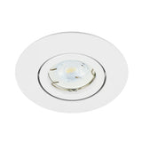 KIT DE 9 PIEZAS DE LÁMPARA DE INTERIROR EMPOTRABLE ACERRA TECNOLITE POTENCIA MÁXIMA 50W BASE GX5.3 FOCO MR16 NO INCLUIDO BLANCO