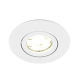 KIT DE 9 PIEZAS DE LÁMPARA DE INTERIROR EMPOTRABLE ACERRA TECNOLITE POTENCIA MÁXIMA 50W BASE GX5.3 FOCO MR16 NO INCLUIDO BLANCO