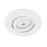 KIT DE 9 PIEZAS DE LÁMPARA DE INTERIROR EMPOTRABLE ACERRA TECNOLITE POTENCIA MÁXIMA 50W BASE GX5.3 FOCO MR16 NO INCLUIDO BLANCO