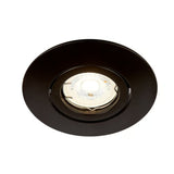 KIT DE 8 PIEZAS DE LÁMPARA DE INTERIROR EMPOTRABLE ACERRA TECNOLITE POTENCIA MÁXIMA 50W BASE GX5.3 FOCO MR16 NO INCLUIDO NEGRO