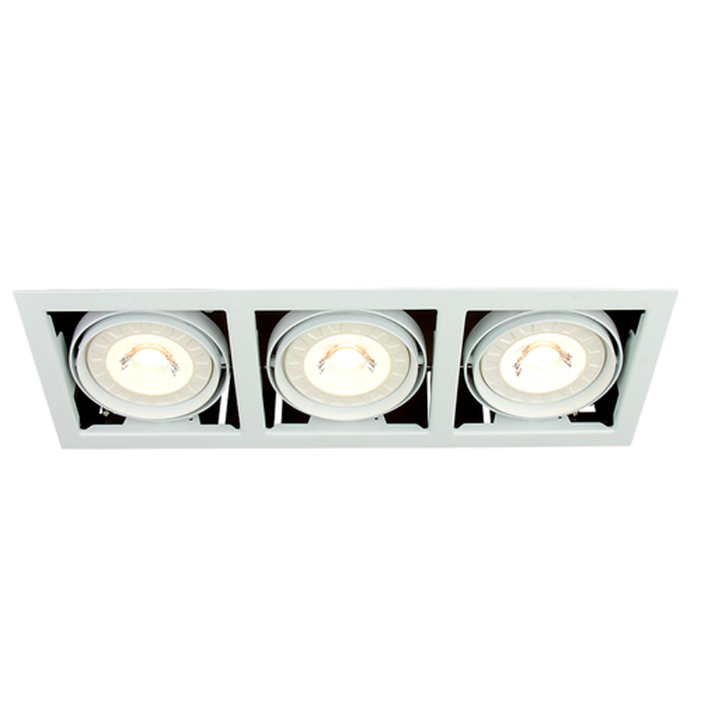 KIT DE 2 PIEZAS DE LAMPARA EMPOTRABLE DOWNLIGHT 3X50 W ARCO TECNOLITE